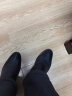 卡森亚男靴秋冬季马丁靴子真皮加绒男士切尔西靴英伦风短靴休闲高帮皮鞋 冬季保暖款（黑色） 40 实拍图