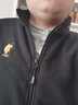 U.S. POLO ASSN.马甲男抓绒摇粒绒春秋立领无袖背心男装外套黑色4XL 实拍图