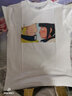 貂卡纯棉团队服班服T恤定制定做短袖男女文化衫广告衫工作服印字logo 白色 M 实拍图