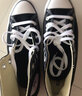 匡威（Converse）官方All Star经典帆布男女高帮休闲运动鞋黑色101010 101010/黑色 46 实拍图
