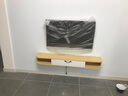 完美木匠 实木壁挂电视柜窄现代简约简易挂墙柜悬挂迷你客厅小户型悬空  包安装-原木色1.4米电视柜 实拍图