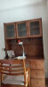 中伟（ZHONGWEI）实木书架书桌书架一体橡胶木带柜书桌北欧风家用学生1.2米电脑桌 晒单实拍图