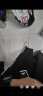 阿迪达斯 （adidas）运动裤子男春季宽松透气弹力直筒裤运动休闲裤 黑白直筒裤 XL  晒单实拍图