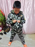 兵童勇士 2023新款冬装儿童装迷彩服套装中大童运动装男童休闲加绒厚棉服 实拍图