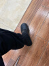 KAMI ANGER原创设计师品牌黑色德比包头拖鞋时尚厚底休闲增高半拖鞋男潮流 黑色 42 建议运动鞋同码 晒单实拍图