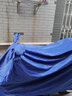 锦赞加厚牛津布车衣 电动车车罩摩托车遮雨罩新国标电瓶车盖车布防晒 双耳XL【2.0-2.2米之内】蓝色牛津布 实拍图