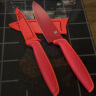 WMF德国福腾宝 家用厨房刀具套装水果刀切菜刀Touch小红刀2件套-红色 实拍图