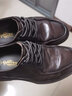 金利来（Goldlion）【新年礼物】男鞋都市正装皮鞋舒适耐磨德比鞋50823024440A棕色38 实拍图