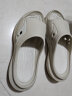 Saucony索康尼拖鞋减震一脚蹬休闲鞋运动男女拖鞋Cradle摇篮 米-1 43 实拍图