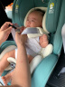 POUCHPouch 儿童安全座椅 0-12岁新生婴幼儿汽车坐垫360度旋转KS29 塔珀尔绿 实拍图