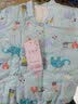 豆苗儿宝宝棉衣服纯棉花新生婴儿手工棉袄加厚保暖内胆幼儿内穿棉服儿童上衣秋冬季一周岁 蓝色大象 80码推荐年龄6-12个月 实拍图