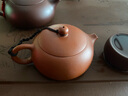 尊壶 倒把扁腹西施紫砂壶宜兴功夫泡茶壶  朱泥 200ML 倒把扁腹西施壶 朱泥 200ml 实拍图