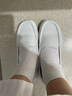 提灯天使护士鞋牛皮超轻牛筋底白色舒适女工作鞋护士单鞋白色护士鞋1601 白色 35 实拍图