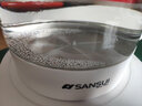 山水（SANSUI）养生壶炖煮壶一体小型全自动办公室煮茶器1.5L保温烧水壶家用带滤网花茶壶团购送礼公司福利送长辈 白色 1.5L 实拍图