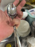 美厨（maxcook）304不锈钢汤勺汤匙 加大加厚勺子圆底餐勺饭勺 2件套本色MCGC0187 实拍图
