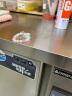 志高（CHIGO）冷藏工作台奶茶店设备全套水吧台不锈钢保鲜平冷操作台冰柜 厨房冰箱商用保鲜工作台 1.2M-0.6M-0.8M【冷冻】 实拍图
