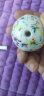 费罗伦棒棒糖可以吃很久的糖jawbreaker大白魔法球糖果大棒棒糖超大圆球 4.5厘米大白糖【带棒柄】 4.5厘米 实拍图