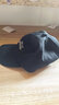 目丸棒球帽女2025新款春夏季百搭显脸小大头围字母刺绣弯檐鸭舌帽男女 黑色HELLO款 均码 一般都能戴(54-59cm) 实拍图
