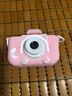 大眼小娃儿童照相机可打印高清迷你数码益智玩具4-6-10岁男女孩新年礼物粉 实拍图