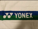 尤尼克斯（YONEX）运动毛巾羽毛球乒乓球跑步健身房擦汗纯棉吸汗毛巾浴巾  AC1214 AC1204白色（34*82cm） 实拍图