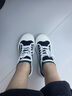 帆布鞋女春款2025年秋季新款百搭ulzzang厚底透气运动板鞋饼干鞋 黑色 升级款 40 实拍图