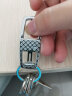 金达日美 个性腰挂钥匙扣 简约创意汽车钥匙圈链 方便型挂件锁匙扣钥匙环 297扣 实拍图