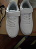 特步童鞋儿童运动鞋儿童板鞋小童宝宝运动鞋小白鞋休闲运动鞋 新白色 29 码 实拍图