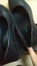 卡帝乐鳄鱼 CARTELO 女鞋坡跟圆头女单鞋职业女士皮鞋 KDLDX-2138 黑色 36  实拍图