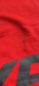 欧联霸运动套装短袖男夏季跑步服休闲两件套速干衣T恤五分裤足球训练服 红色 XL（建议120-140斤） 实拍图