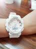 卡西欧（CASIO）手表女G-SHOCK运动学生电子智能日韩表送女友礼物GMA-S130PA-4APR 实拍图