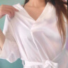莫代尔性感睡裙女女士睡衣透明奢侈真冰丝内衣情调衬衫纯欲风高级感夏季 白色 均码 (80-130斤) 晒单实拍图