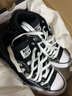 匡威（Converse）官方 莫尔登All Star帆布运动休闲板鞋黑色A00811C A00811C 35 实拍图