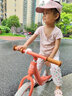 KinderKraftkk平衡车儿童滑步车无脚踏自行车宝宝小孩婴幼儿滑行车1-3岁 玫瑰红充气款-欧洲同步 实拍图
