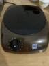 米技Miji电陶炉电磁炉德国米技炉电煮茶炉家用办公便携台式茶炉 I900咖色 900W 实拍图