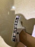 JDOV洞洞鞋女果冻鞋平底防滑孕妇凉鞋夏包头玛丽珍沙滩鞋学生护士拖鞋 草莓金色 37 实拍图