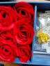 中国珠宝生日新年礼物送女友  母亲节黄金项链牡丹花吊坠挂坠足金送女友 实拍图