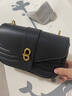 CHARLES&KEITH金属扣饰链条单肩包腋下包小方包包女包生日礼物CK2-80151129 Black黑色 S 实拍图
