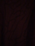 兆君2020山羊绒毛衣裙秋冬季中长款及膝宽松针织连衣裙山羊绒 酒红色 110/XL 晒单实拍图