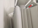 南山暖气片家用水暖铜铝复合壁挂式散热器自采暖定制祥云款防熏墙款 祥云款中心距300mm-航空铝材 实拍图
