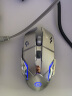 品怡 可充电无线静音电脑家用电竞游戏鼠标 灰银色(电镀镜面)静音充电版 实拍图
