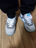 新百伦574男鞋跑步鞋休闲运动鞋女鞋子轻便舒适软底秋冬季百搭跑步鞋男 樱花绿n574 升级版 41 脚宽脚胖多拍一码 实拍图