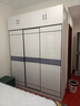硕驰 衣柜实木质推拉门现代轻奢简约大衣橱储物柜卧室两门大衣柜 长100*深50*高200主柜  实拍图