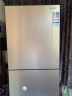 夏普（SHARP） 三门冰箱家用 紧凑冰箱 中门变温 零度 节能省电 1级能效 风冷无霜 以旧换新 BCD-269WVCE-N 实拍图