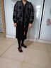 皮尔卡丹轻奢高档女装2022新款秋冬毛呢外套时尚洋气百搭宽松秋装呢子洋气上衣 黑色 2XL 建议130-145斤 实拍图
