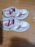 回力童鞋儿童保暖小白鞋春季新款女童加绒棉鞋男童运动鞋 白粉 36 内长约23cm 实拍图