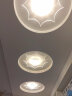烛影 led水晶走廊灯现代调光吸顶灯过道灯门厅灯玄关筒灯射灯花形灯具 5瓦/暖+彩-调色 明装不开孔螺丝固定 实拍图
