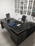 步厘（BuLi）老板桌总裁办公桌简约现代经理主管办公桌椅组合大班台办公家具 款式A(左侧柜) 1.8米老板桌 实拍图