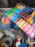 得力(deli)24色超轻粘土 黏土彩泥橡皮泥儿童玩具美术手工DIY制作太空沙10g袋装 生日礼物手工好物67818 实拍图