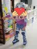 迪卡侬（DECATHLON）儿童硬壳四码可调节轮滑鞋初学者防崴脚溜冰鞋耐磨舒适轮滑鞋套装 太空旅行款五件套 鞋+头盔+护具 32 -35码(脚长20-22cm) 实拍图