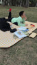 得力（deli） 野餐垫户外加厚防潮垫牛津布便携帐篷垫子沙滩垫 大号DL556202 实拍图